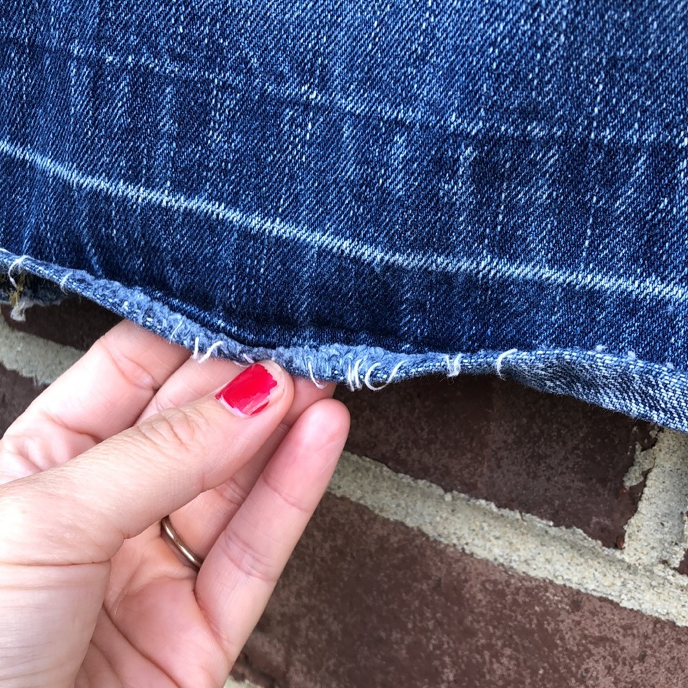American eagle outfitters blue Jean skirt - Picture 3 of 10